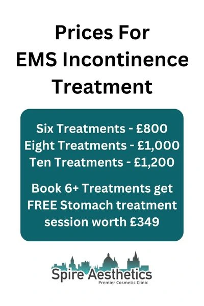EMS Incontinence Treatment Prices Kingston-upon-Hull