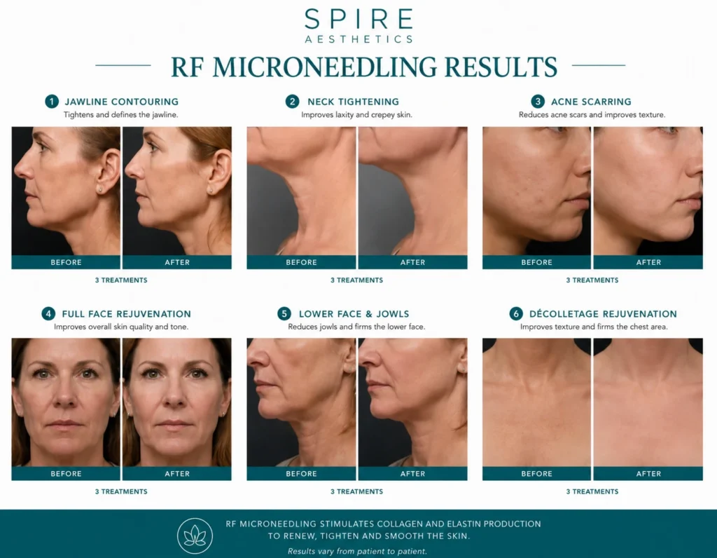 RF Microneedling Skin tightening Kingston-upon-Hull results